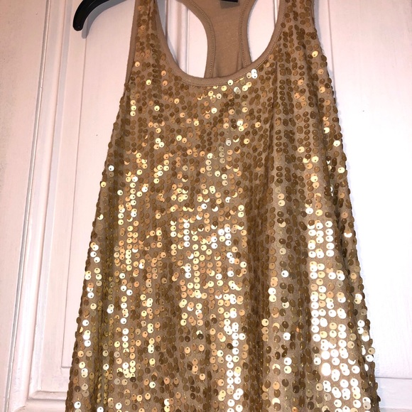 SALE! 🛑 Grass Collection Sequined Tank Top - Picture 3 of 5